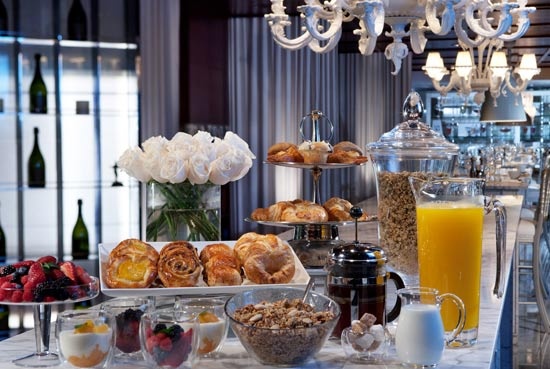 Breakfast at SLS Hotel Beverly Hills, LA