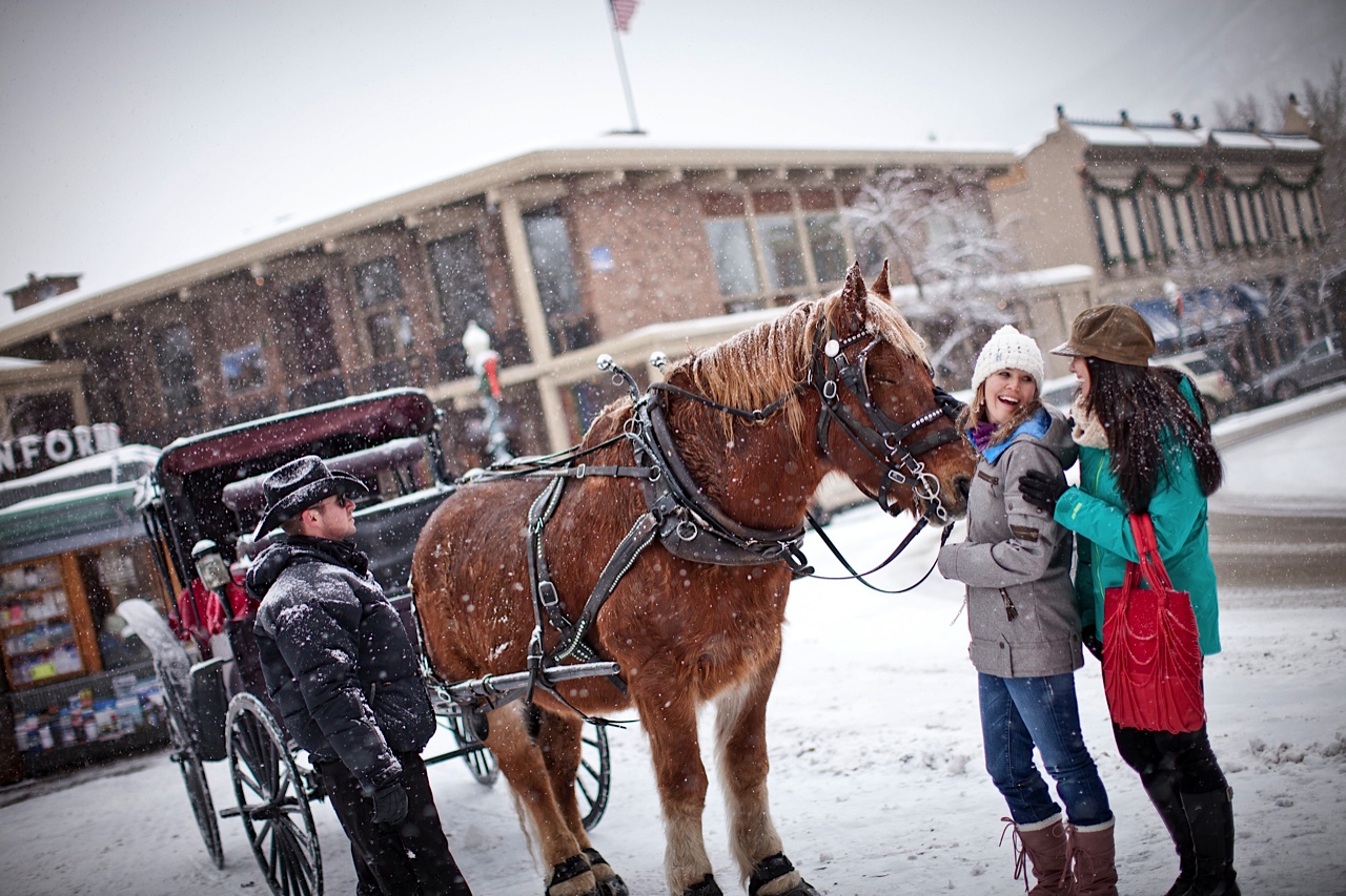 Carriage ride in Aspen