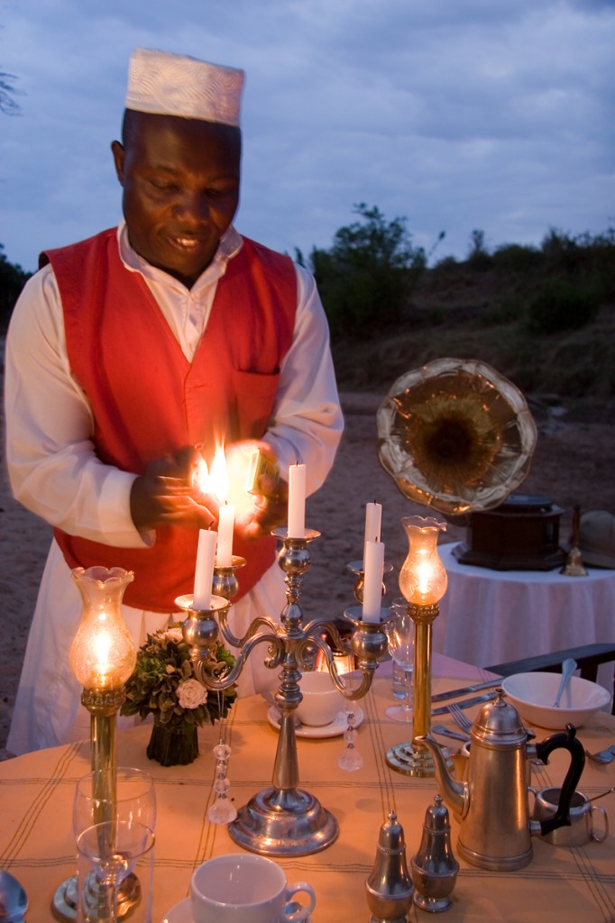 Cottar's - Candle-lit dinner