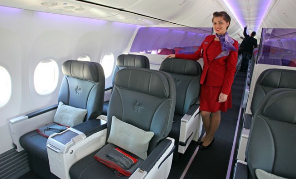 virgin business class to bali
