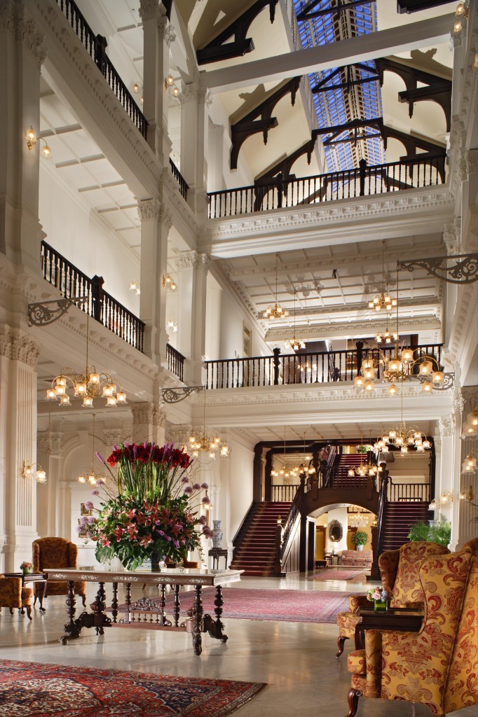 Raffles Hotel Lobby