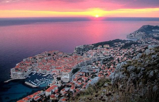 dubrovnik-sunset