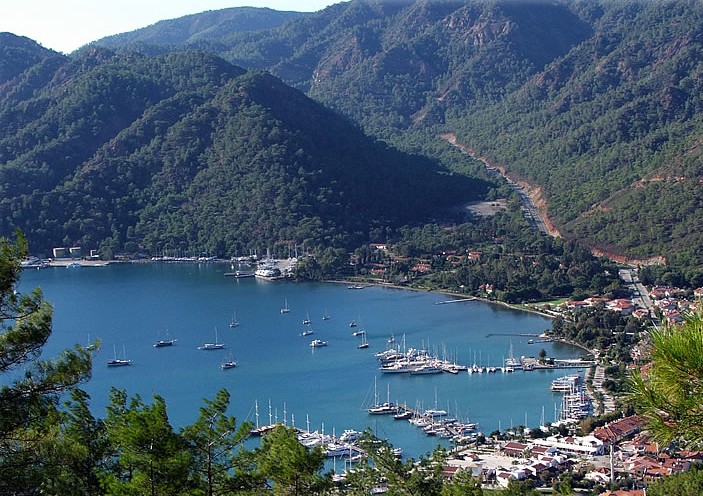 Gocek harbor, Turkey