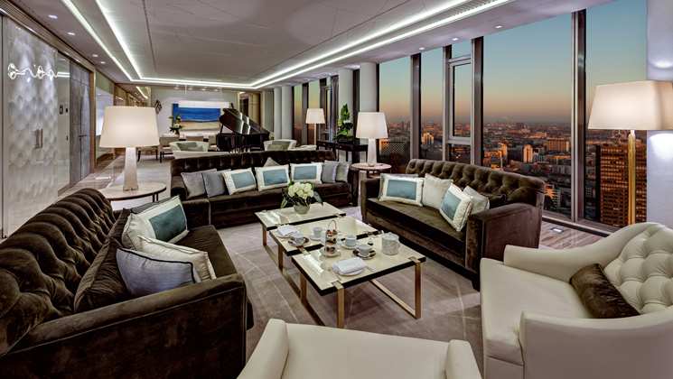 Presidential Suite Living Room