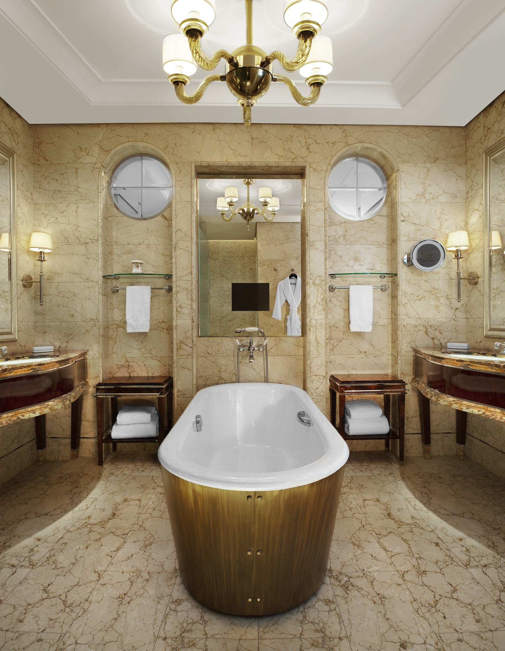 Freestanding Bathtub featured in every room and suite