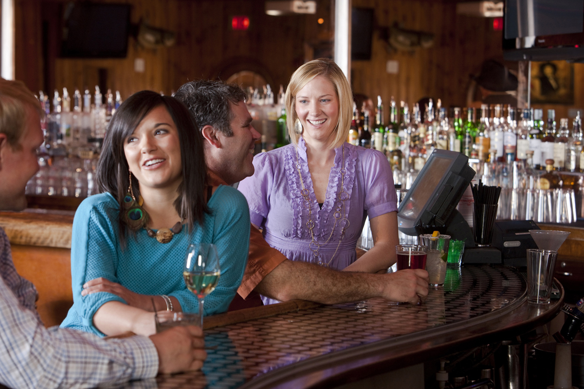 Silver Dollar Bar Scene