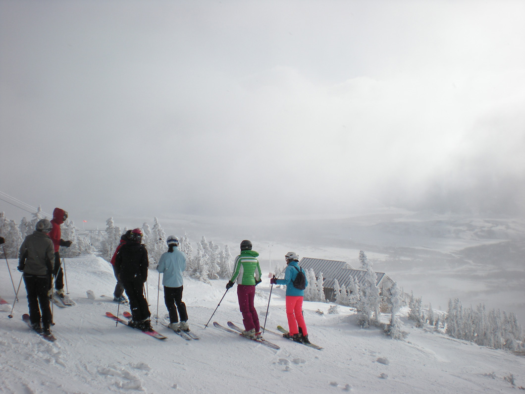 View from the top of the Tram