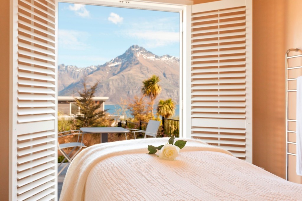 Spa Suite at Matakauri Lodge, South Island, New Zealand