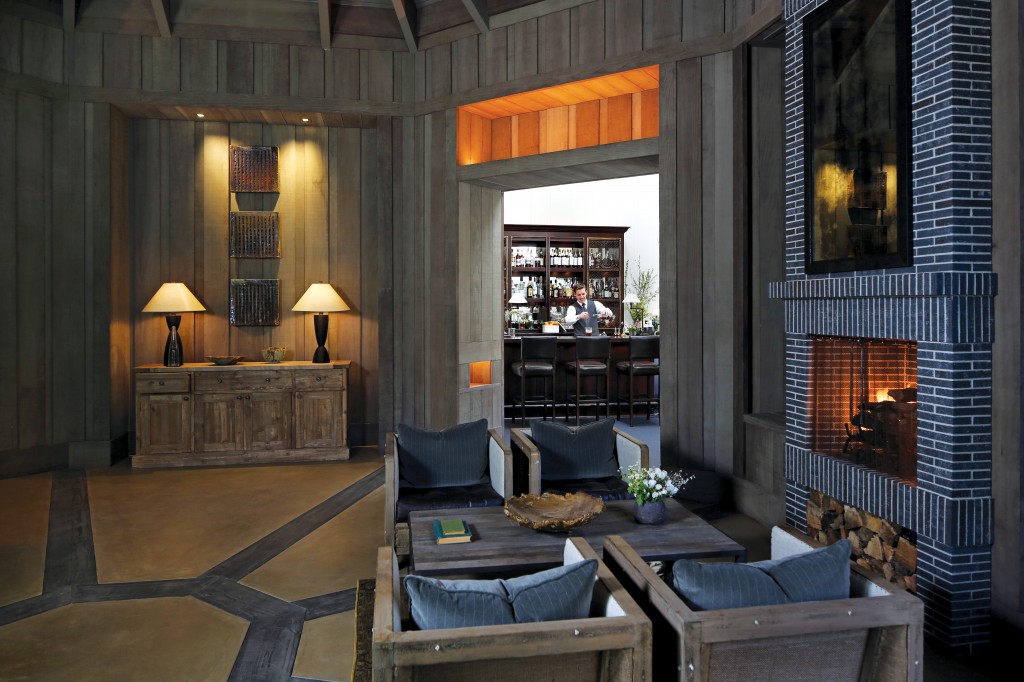 Restaurant lounge in Meadowood Resort Napa Valley