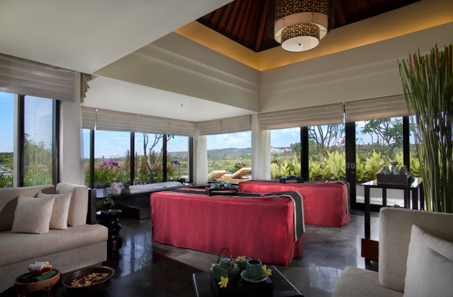 SPA treatment room at Banyan Tree Ungasan, Bali