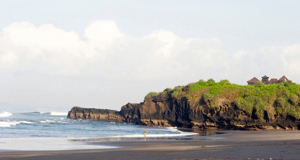 The beach in front of Alila Soori