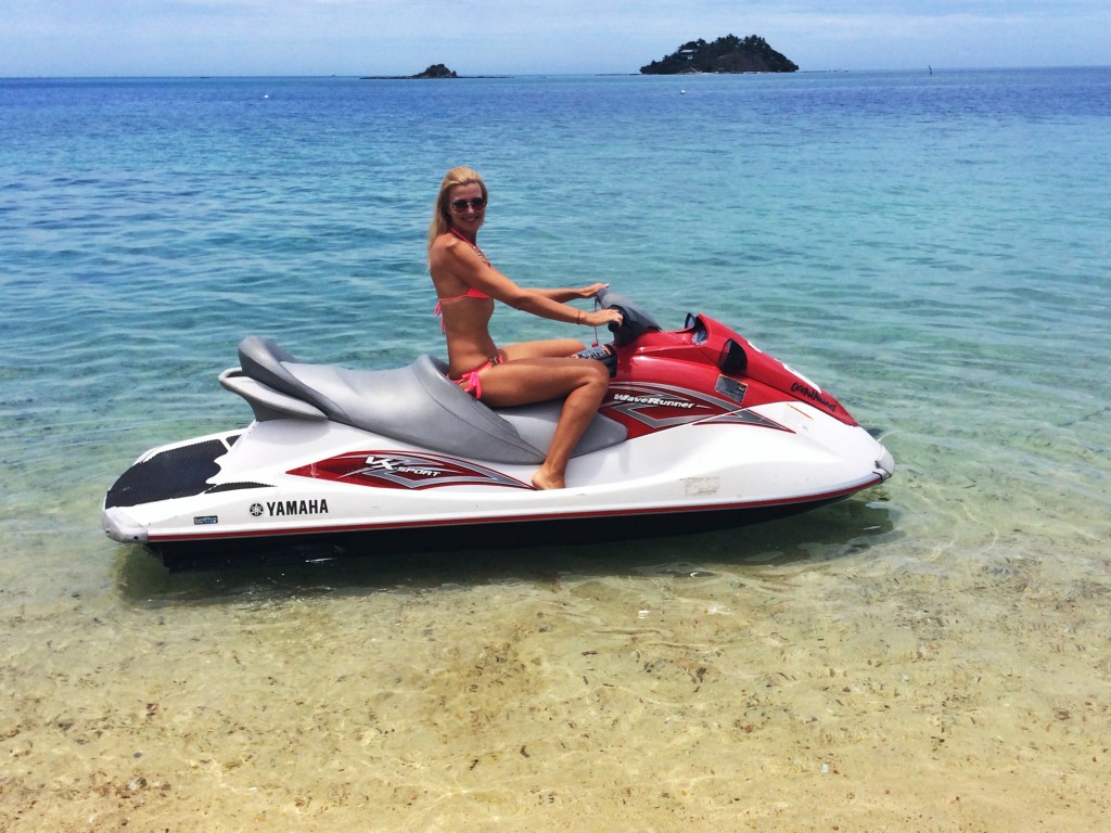 Exciting jet ski adventure at Malolo Island Resort, Fiji