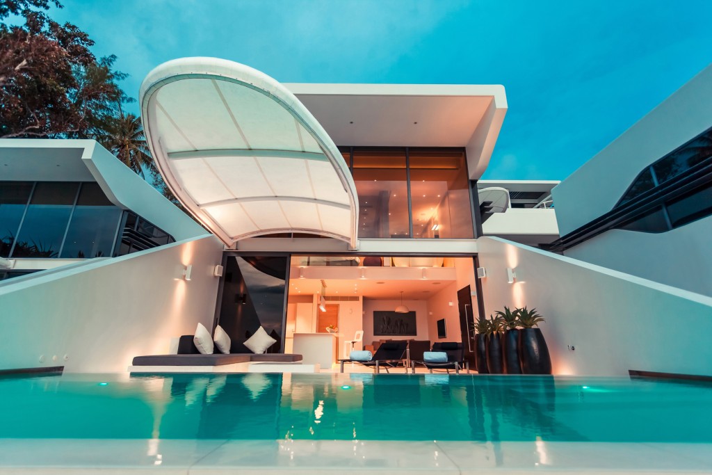 Sky Villas - Ocean Loft from the pool, Kata Rocks, Phuket, Thailand