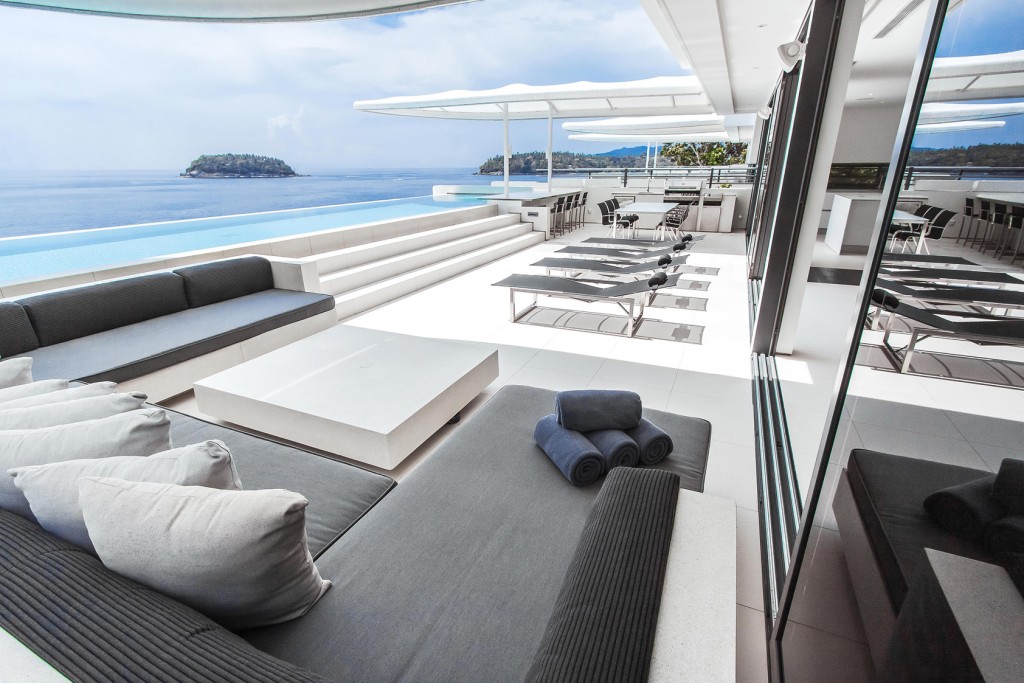 Sky Villas - 4 Bedroom Penthouse terrace and infinity pool, Kata Rocks, Phuket, Thailand