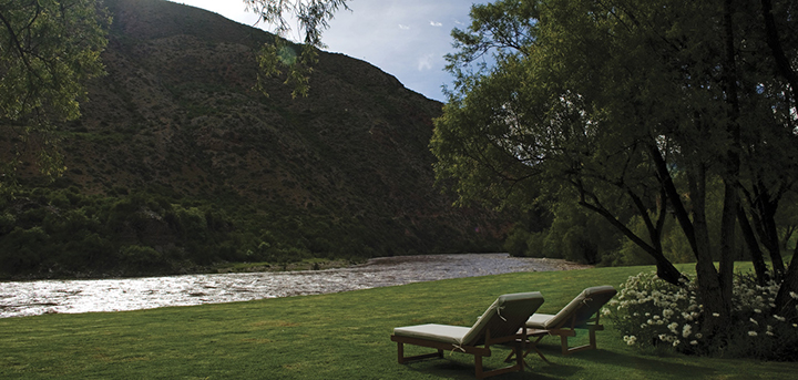 Rio Sagrado by the River