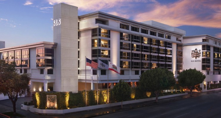 SLS Hotel Beverly Hills, Exterior