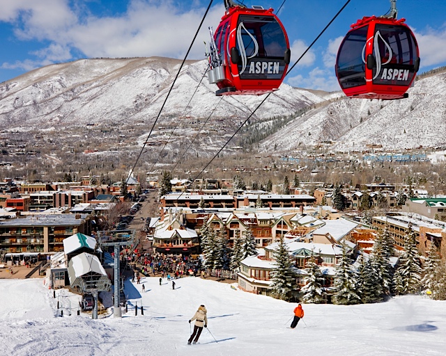 The Little Nell is at the base of the Silver Queen Gondola on Aspen Mountain