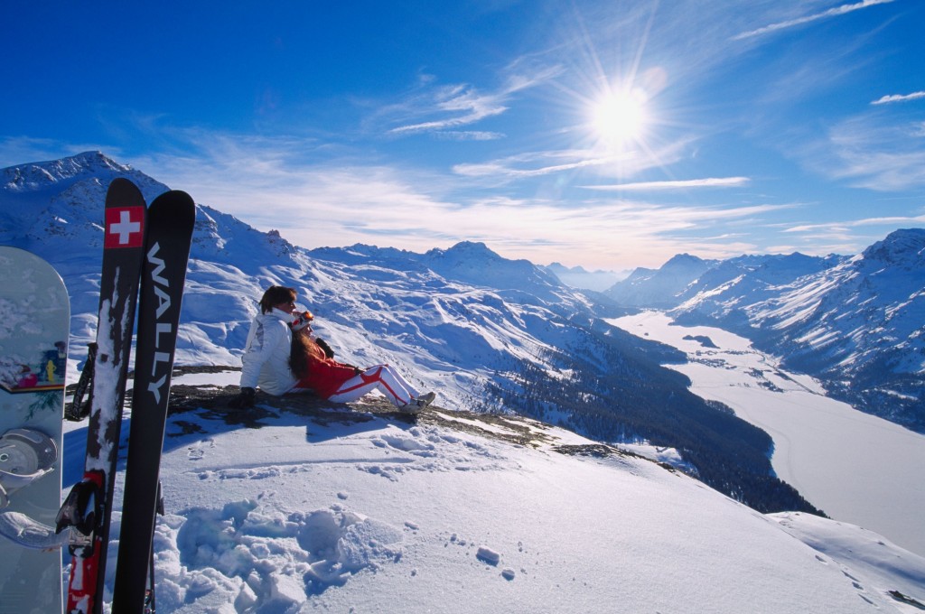 Skiining-St-Moritz
