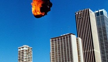 Burning Skier in Sydney Harbour, Australia