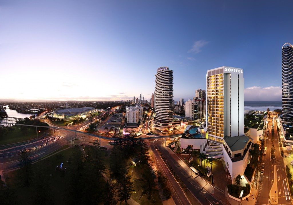 Broadbeach Evening & Sofitel Gold Coast