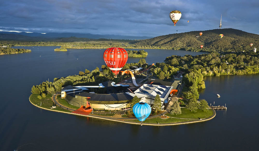 Balloons over Canberra, Australia